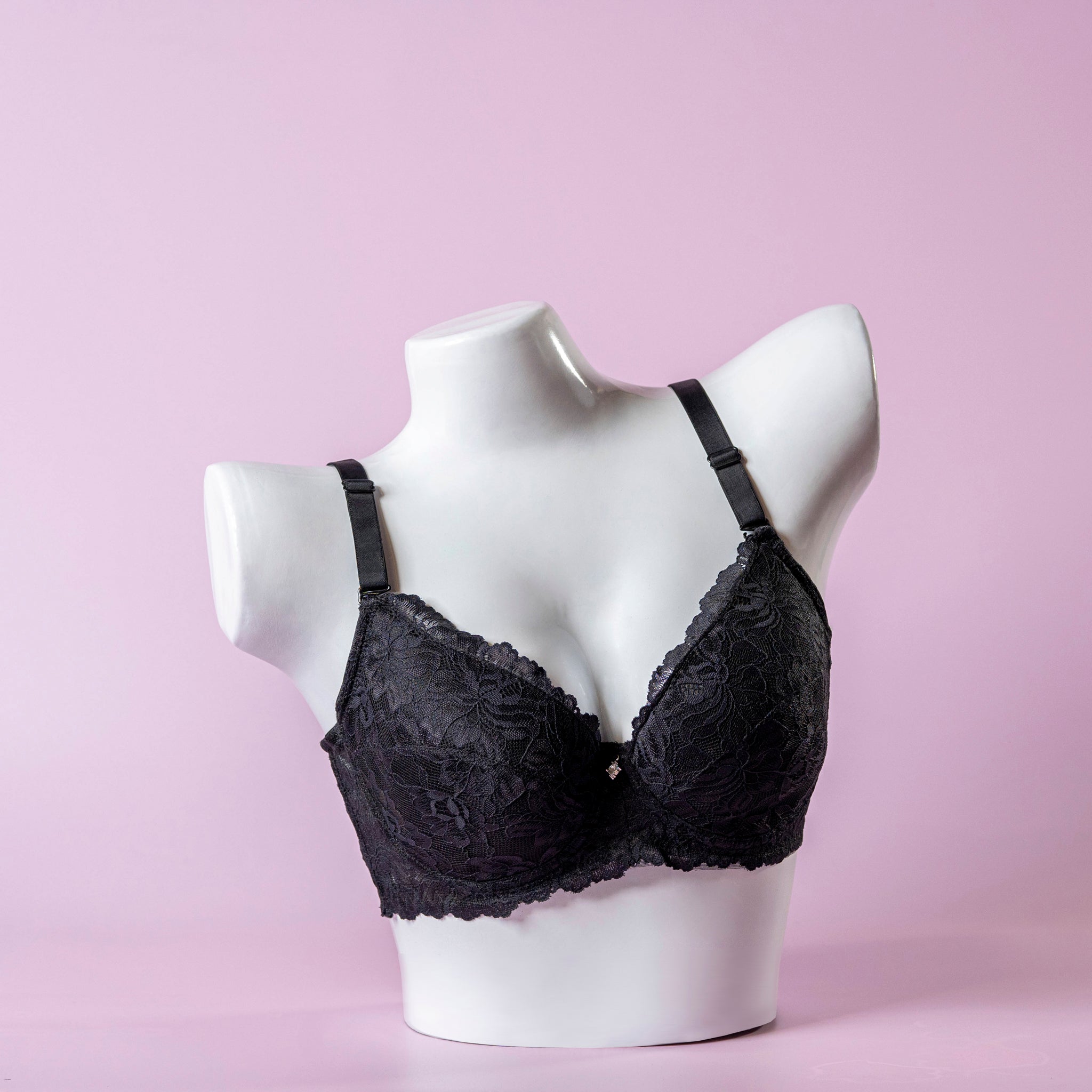 Deep Cup Single Pad Wired Minimizer Bra - 2486