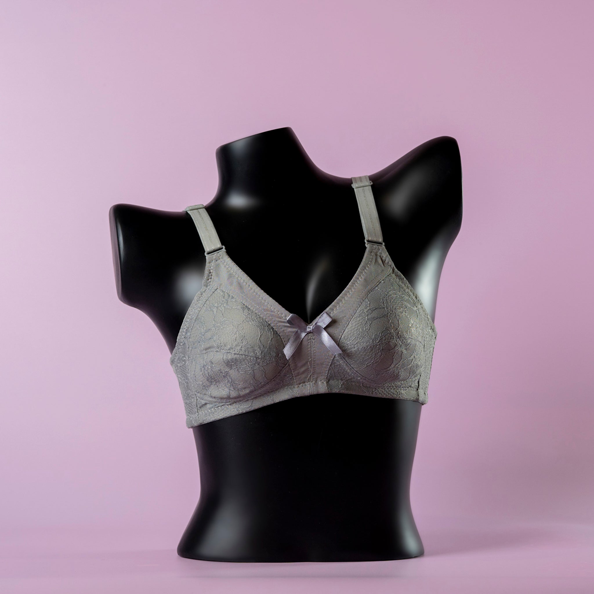 Non-Wired Foam Padded Bra - B010 (Cotton)
