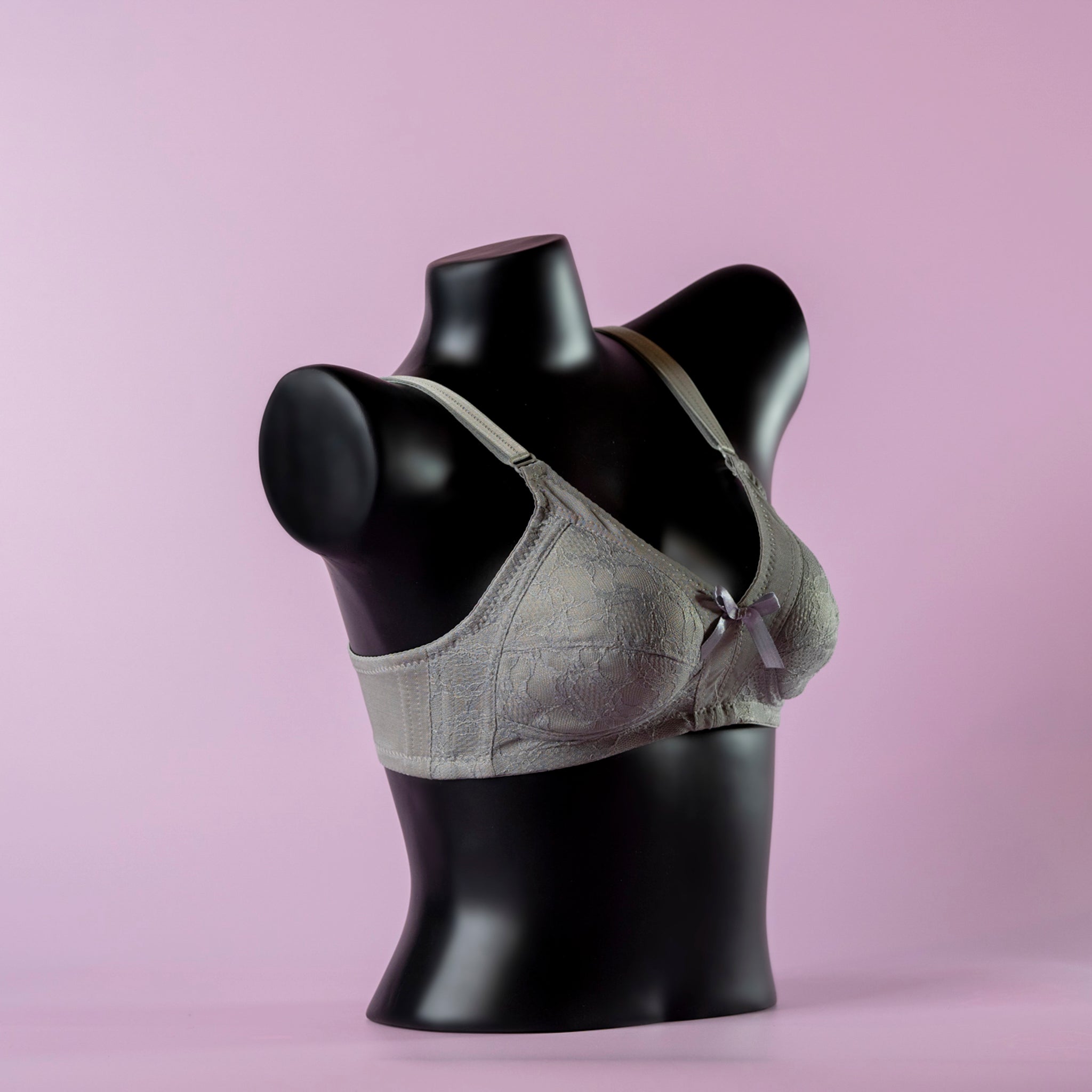 Non-Wired Foam Padded Bra - B010 (Cotton)