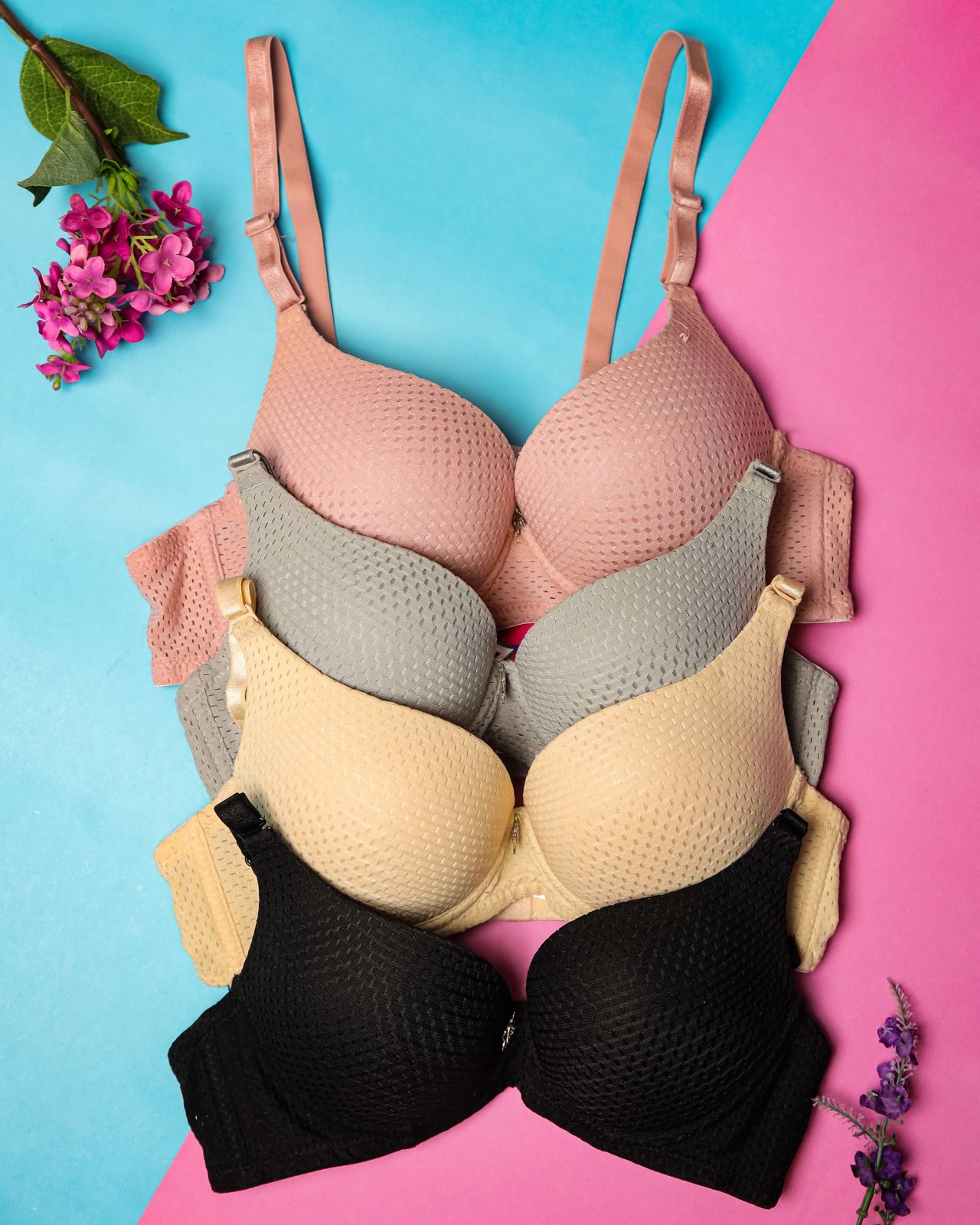 Wired Push-Up Cup 413 Bra