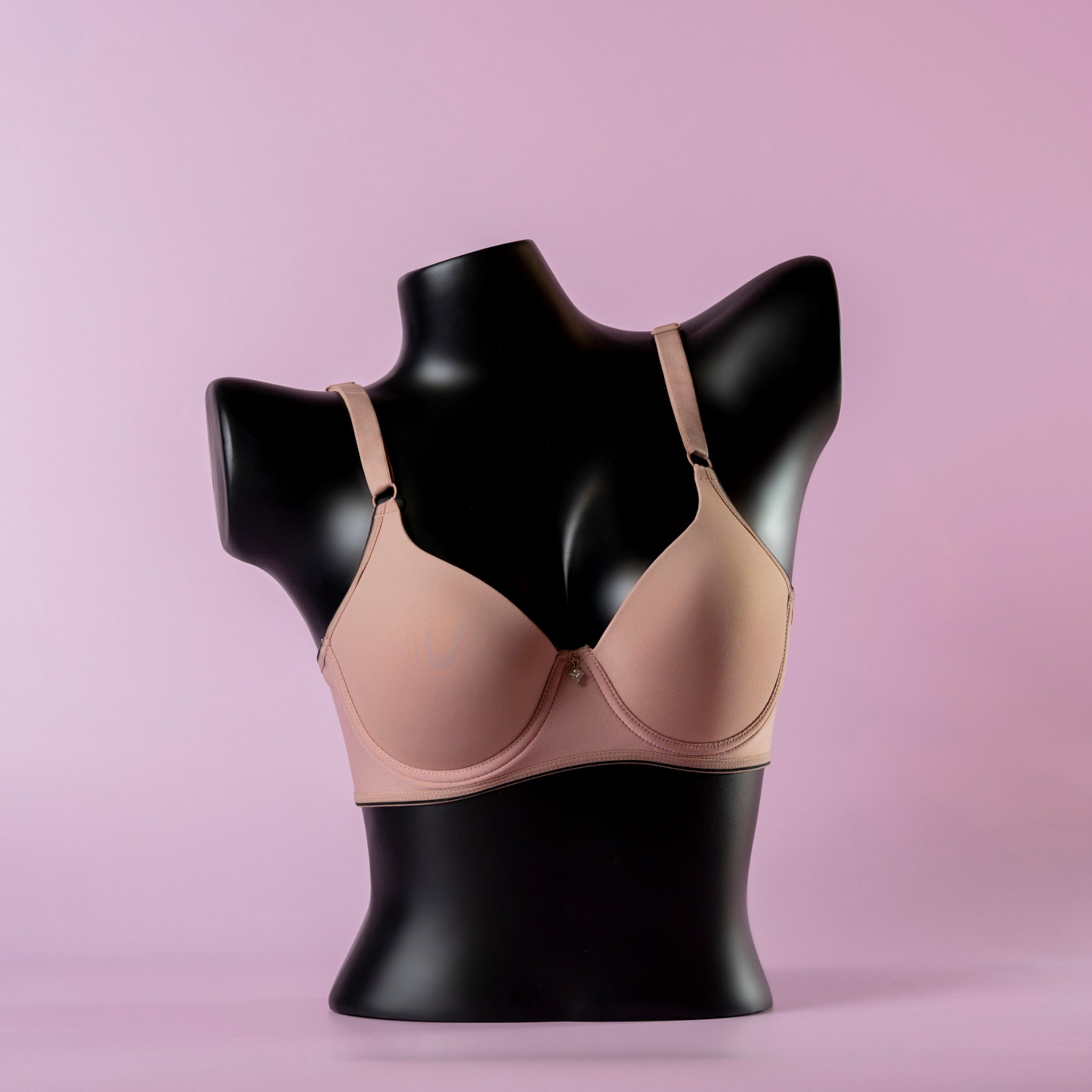 Deep Cup Single Pad Wired Minimizer Bra - 2472