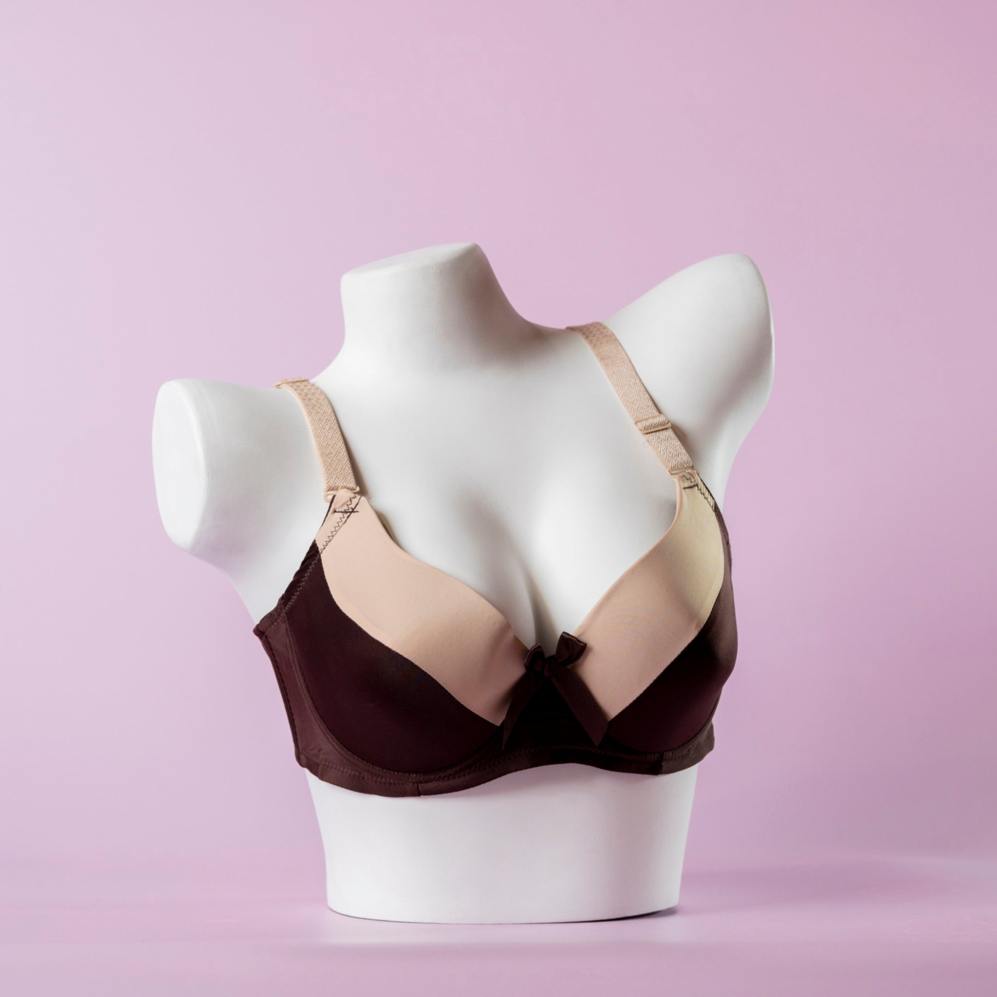 Lightly Padded Wired Double Shade Bra - 3032