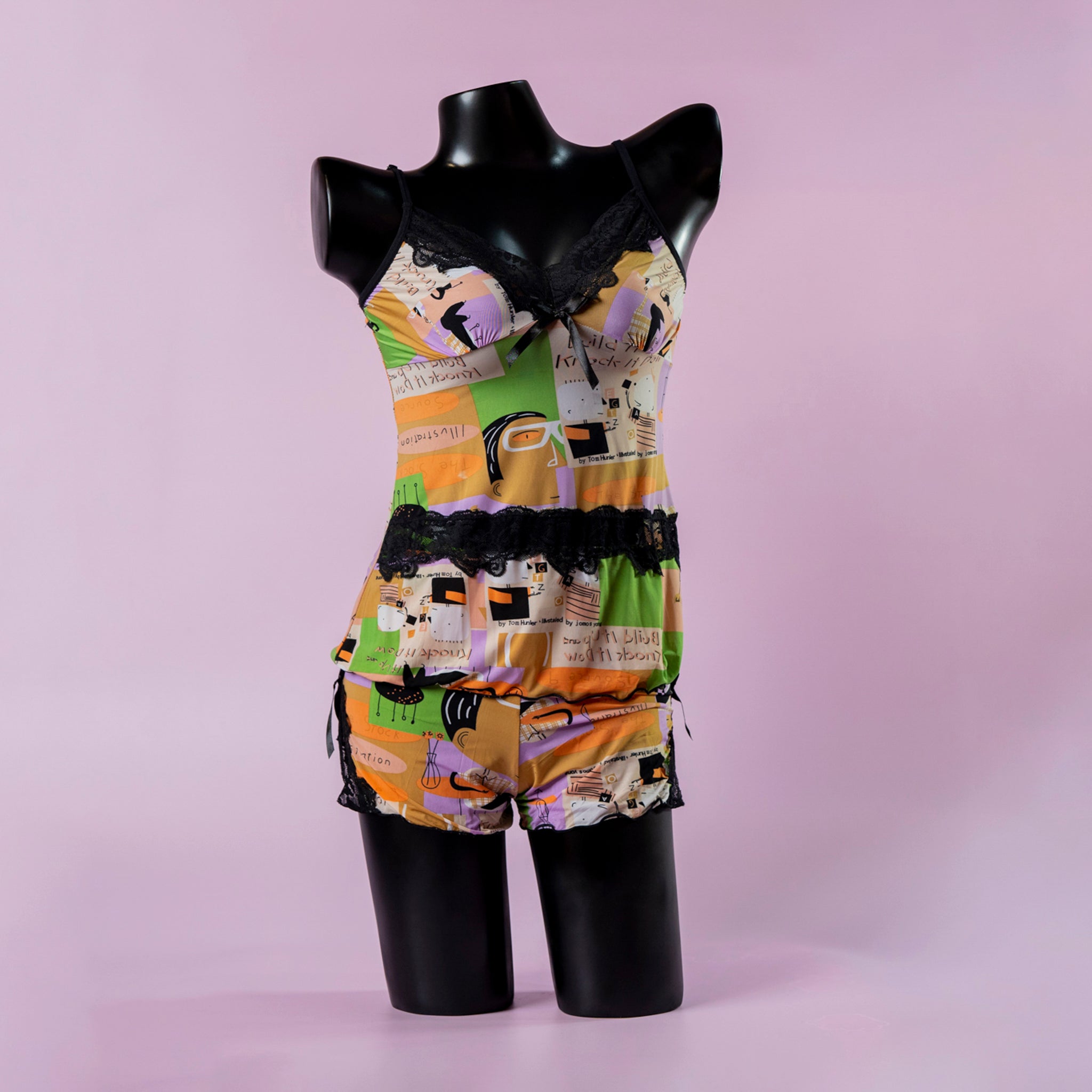 Silk Short Nighty - A355-34