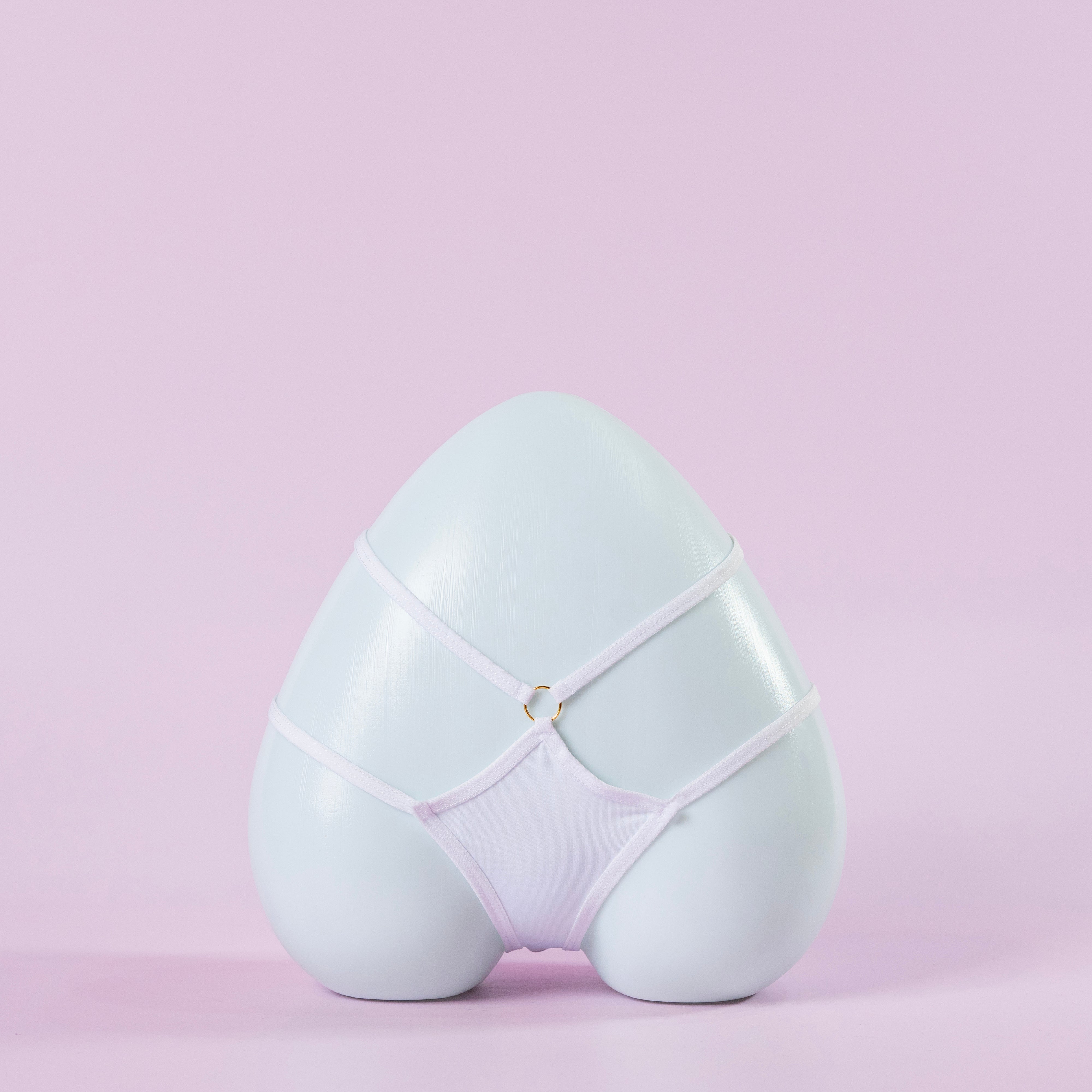 Silk Knitted Thong Panty - 3206